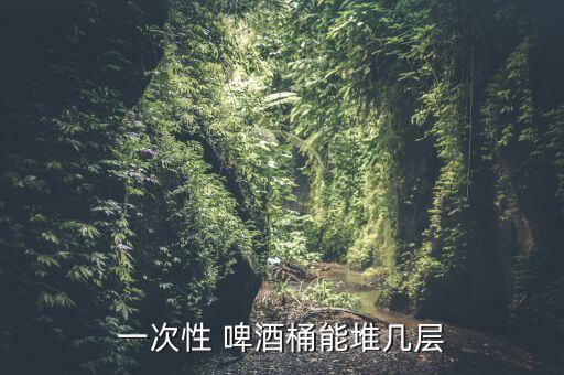 一次性 啤酒桶能堆几层