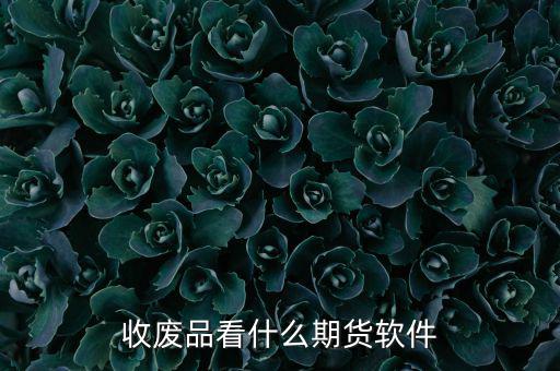 收废品看什么期货软件