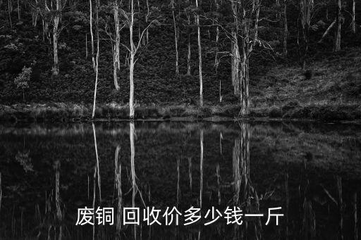 废铜 回收价多少钱一斤