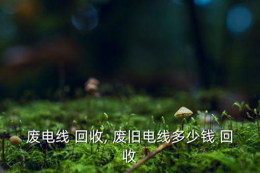 废旧电表回收多钱一个,废电线怎么回收?一对一咨询价格多少?