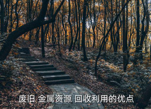  废旧 金属资源 回收利用的优点