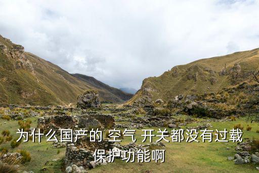 为什么国产的 空气 开关都没有过载保护功能啊