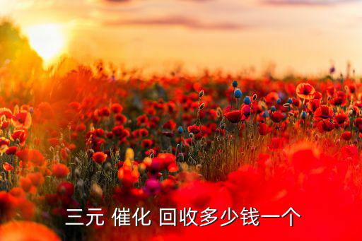  三元 催化 回收多少钱一个