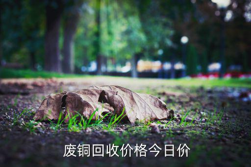  废铜回收价格今日价