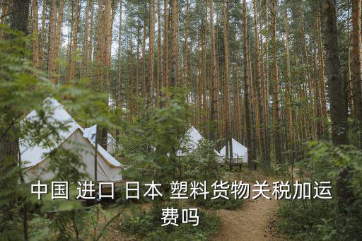 中国 进口 日本 塑料货物关税加运费吗