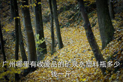 广州哪里有收废品的矿泉水塑料瓶多少钱一斤