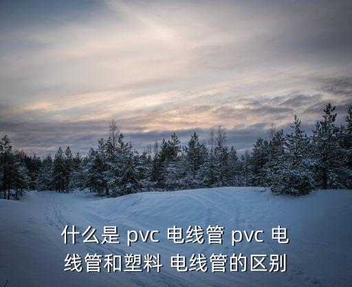 什么是 pvc 电线管 pvc 电线管和塑料 电线管的区别