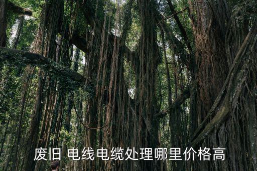 废旧电线出售,废电缆回收价格要从哪几方面入手?