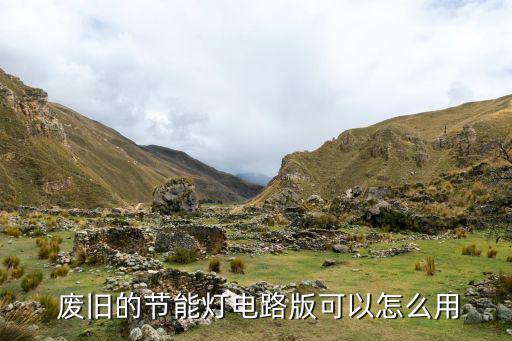  废旧的节能灯电路版可以怎么用