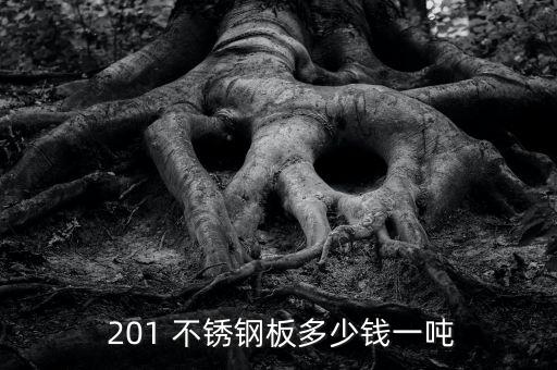  201 不锈钢板多少钱一吨