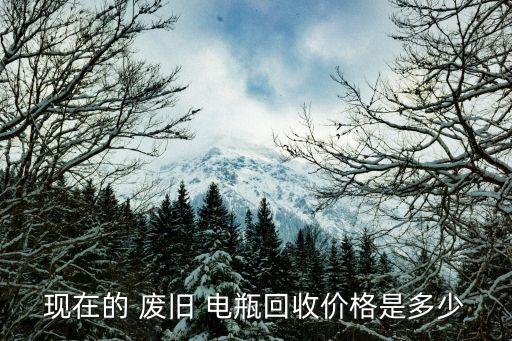现在的 废旧 电瓶回收价格是多少