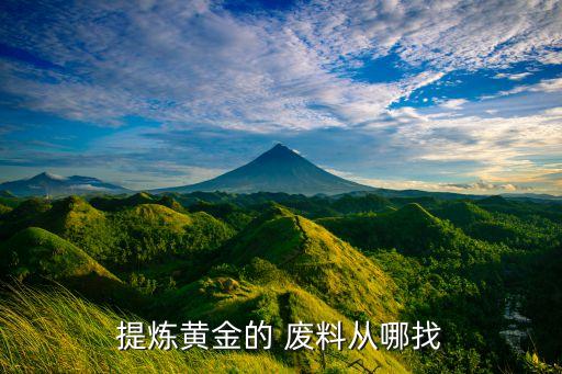 提炼黄金的 废料从哪找