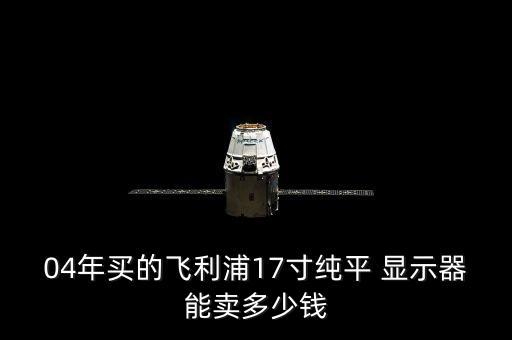04年买的飞利浦17寸纯平 显示器能卖多少钱