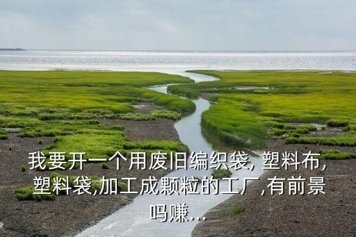 我要开一个用废旧编织袋, 塑料布, 塑料袋,加工成颗粒的工厂,有前景吗赚...