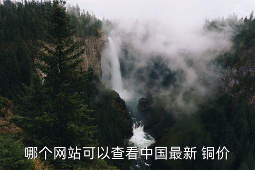 哪个网站可以查看中国最新 铜价