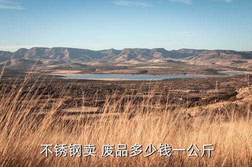  不锈钢卖 废品多少钱一公斤