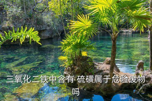 三氧化二铁中含有 硫磺属于危险废物吗