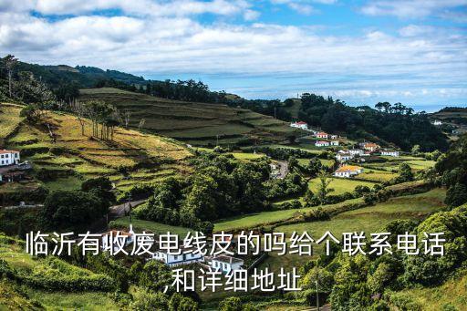 临沂有收废电线皮的吗给个联系电话,和详细地址