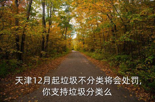  天津12月起垃圾不分类将会处罚,你支持垃圾分类么