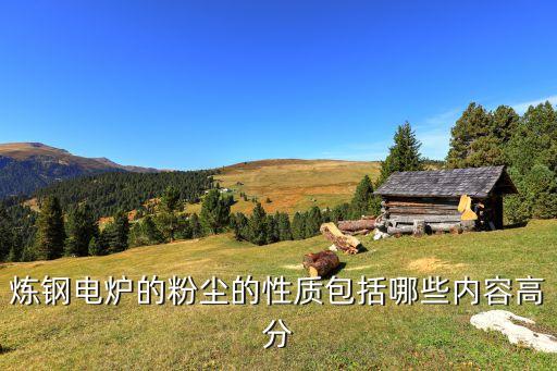 炼钢电炉的粉尘的性质包括哪些内容高分