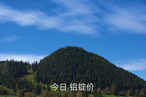今日 铝锭价