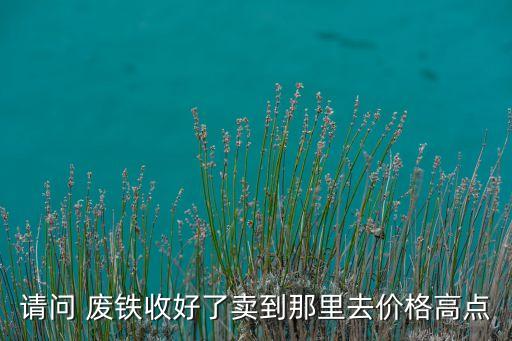 请问 废铁收好了卖到那里去价格高点