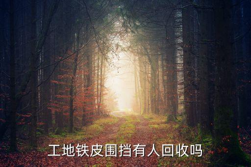 工地铁皮围挡有人回收吗