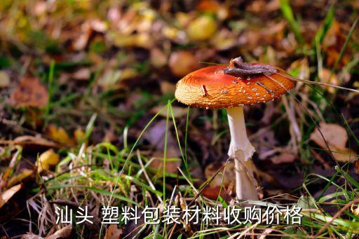汕头 塑料包装材料收购价格
