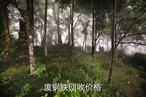 废钢铁回收价格