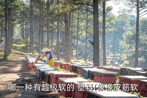 哪一种有超级软的 塑料(像橡皮筋软