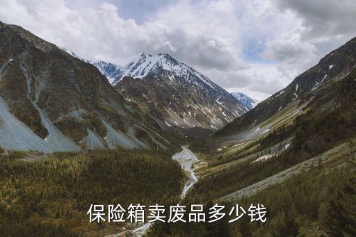 保险箱卖废品多少钱