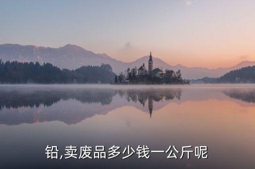 铅,卖废品多少钱一公斤呢