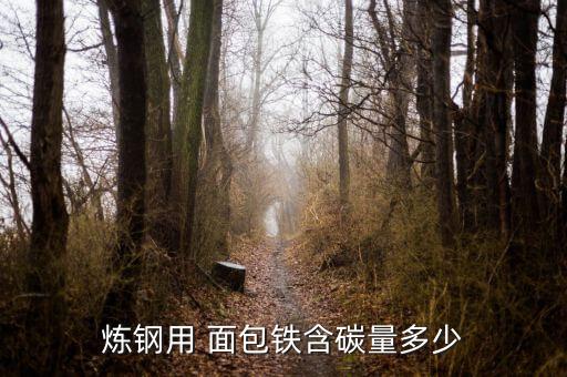 炼钢用 面包铁含碳量多少