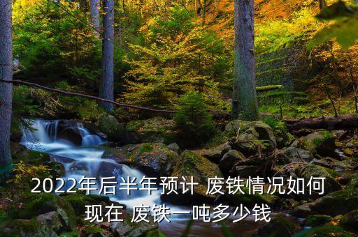 2022年后半年预计 废铁情况如何现在 废铁一吨多少钱