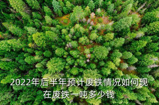 2022年后半年预计废铁情况如何现在废铁一吨多少钱