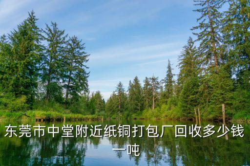 东莞市中堂附近纸铜打包厂回收多少钱 一吨