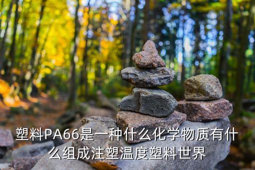 塑料PA66是一种什么化学物质有什么组成注塑温度塑料世界