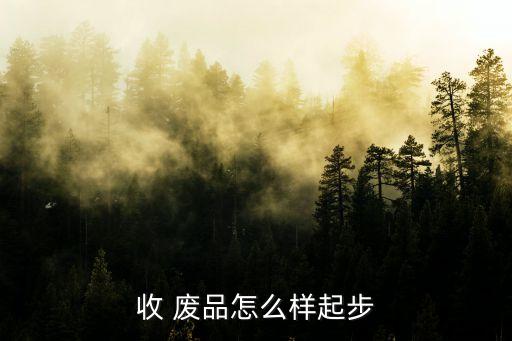 收 废品怎么样起步