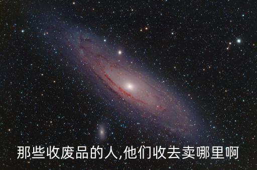 那些收废品的人,他们收去卖哪里啊