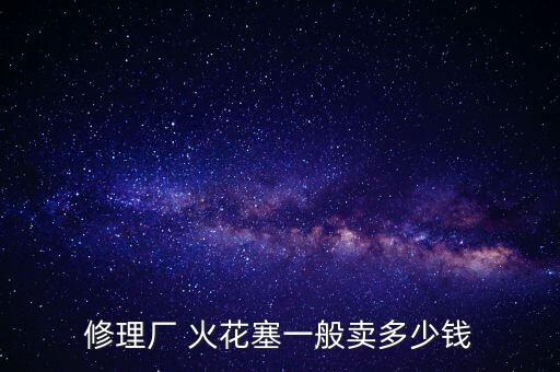 修理厂 火花塞一般卖多少钱