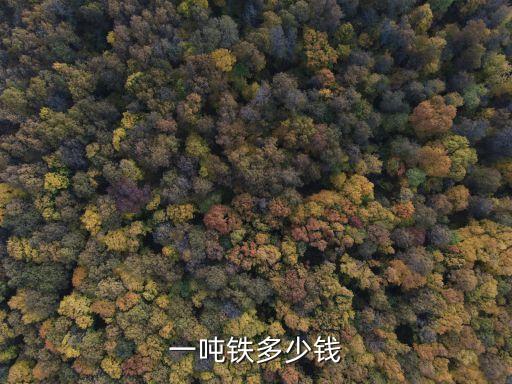 一吨铁多少钱