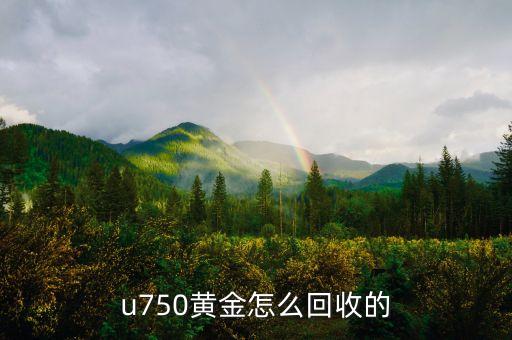 u750黄金怎么回收的