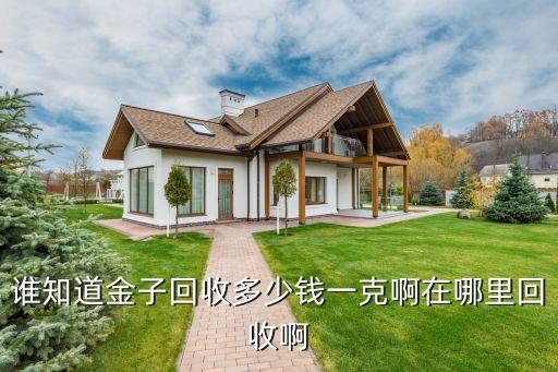 谁知道金子回收多少钱一克啊在哪里回收啊