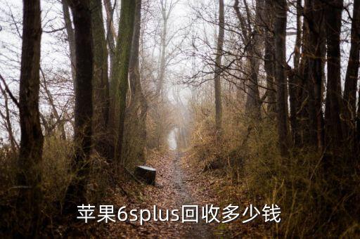 苹果6splus回收多少钱