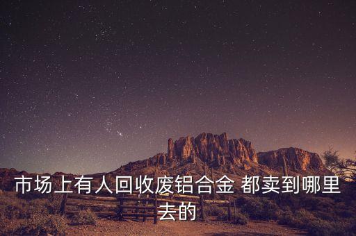 市场上有人回收废铝合金 都卖到哪里去的