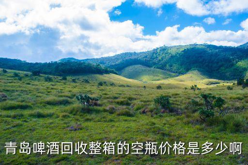青岛啤酒回收整箱的空瓶价格是多少啊