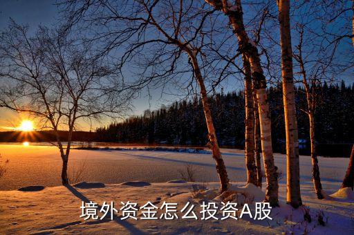境外资金怎么投资A股