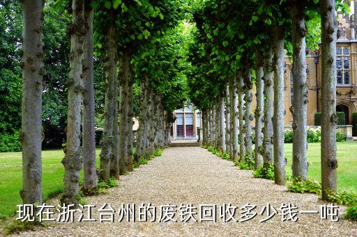 现在浙江台州的废铁回收多少钱一吨