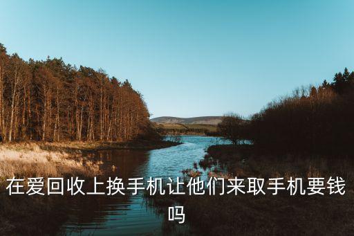 在爱回收上换手机让他们来取手机要钱吗