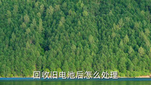 回收备用电池怎么处理，废弃的电池怎样处理